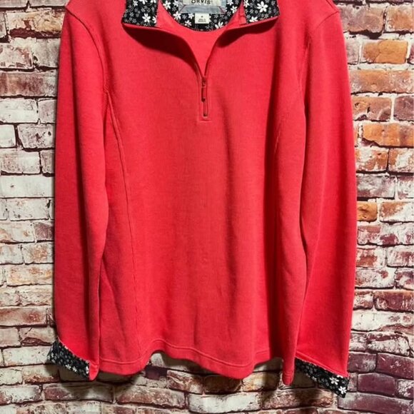 Orvis size medium signature print sweatshirt.  Excellent condition. - Picture 2 of 6